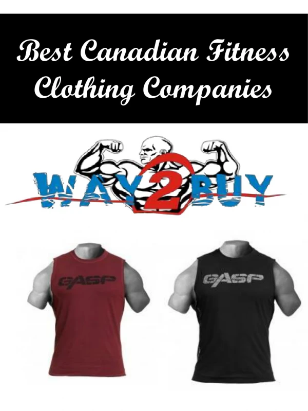Best Canadian Fitness Clothing Companies