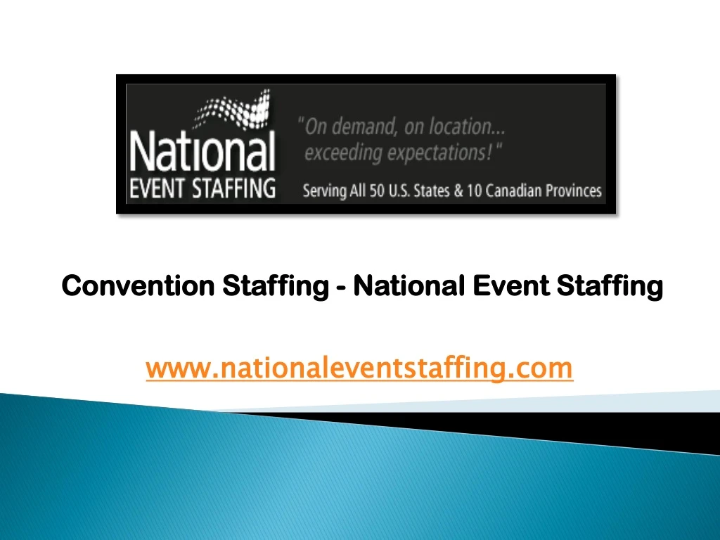 convention staffing national event staffing