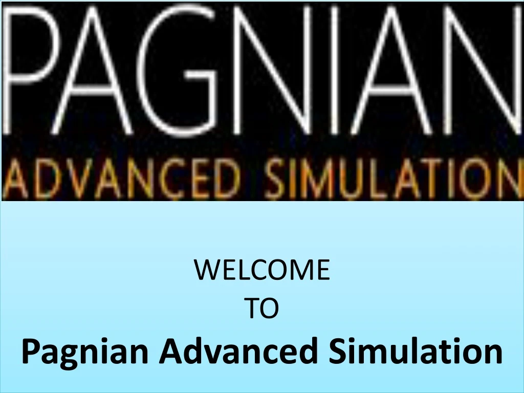 welcome to pagnian advanced simulation