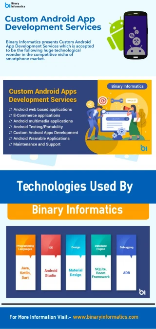 Custom Android App Development Services - slide 1