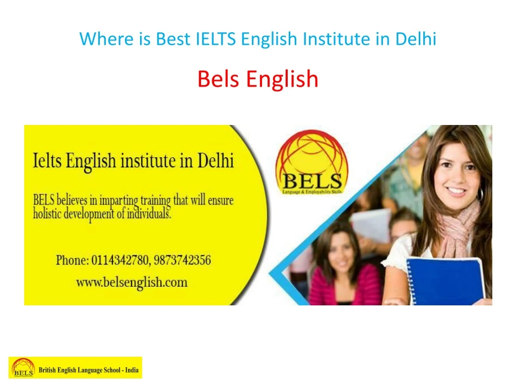 where is best ielts english institute in delhi