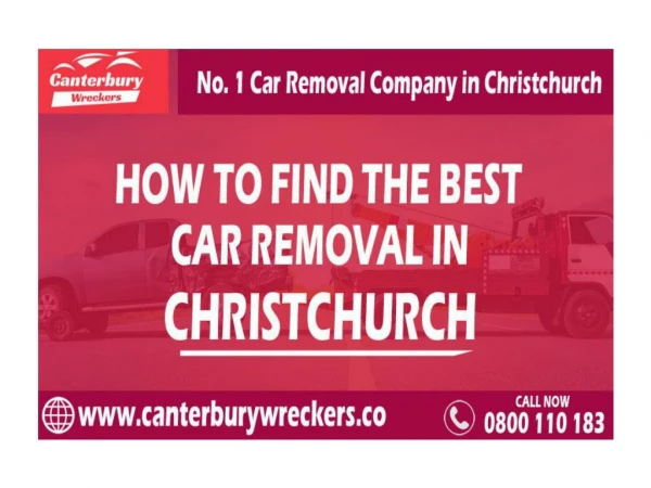 Car Removal Christchurch