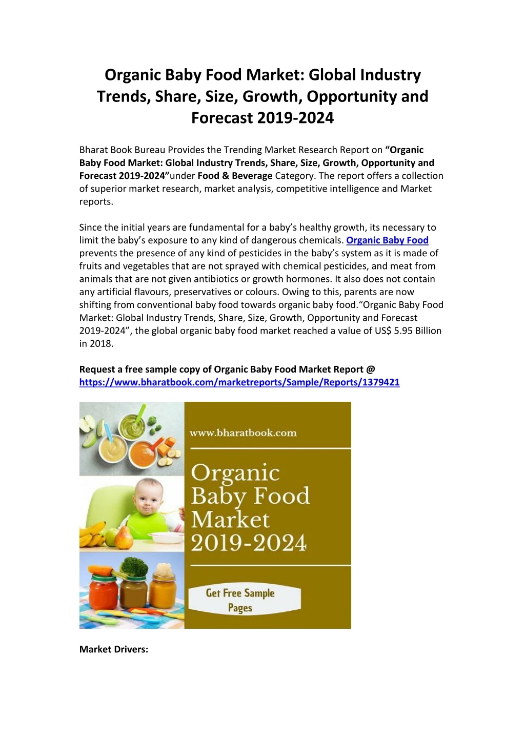 organic baby food market global industry trends
