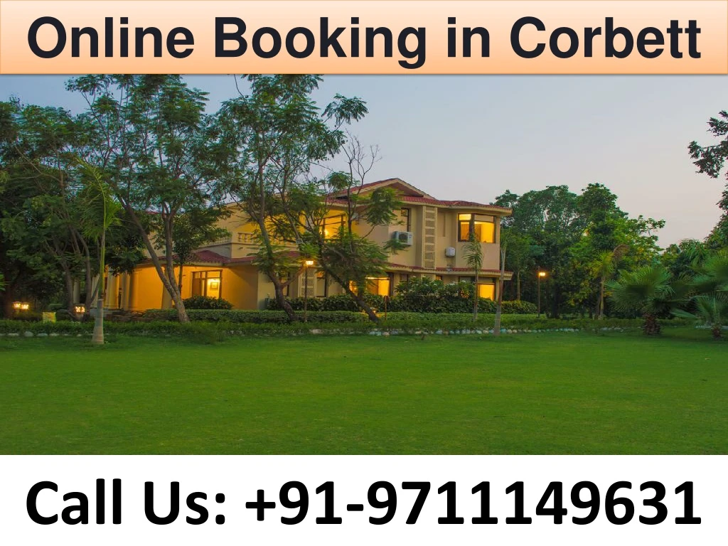 online booking in corbett