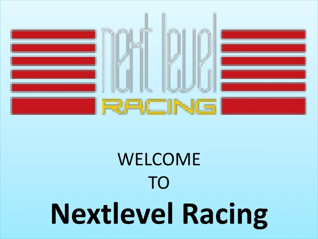 welcome to nextlevel racing