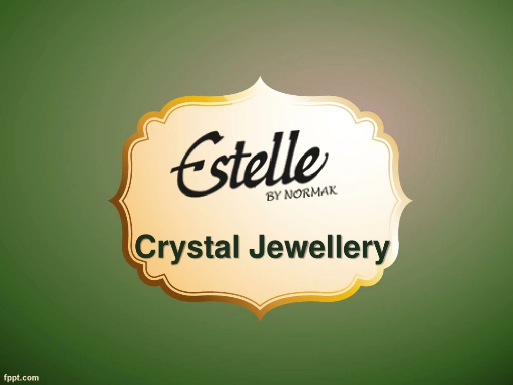 crystal jewellery