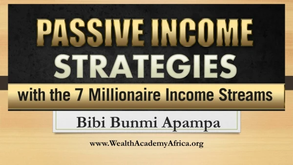 The Wealth Academy Africa is a business / wealth building training and coaching academy dedicated to helping you build a