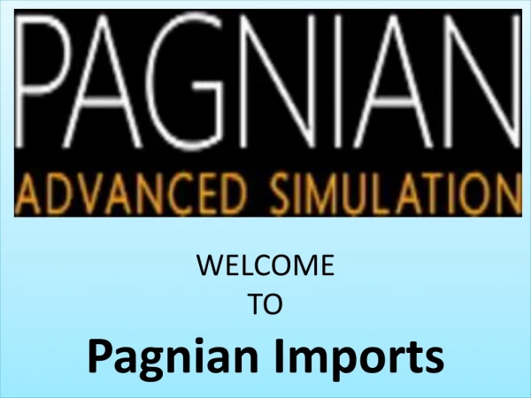 welcome to pagnian imports