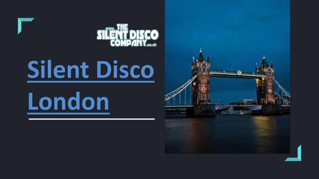 silent disco london