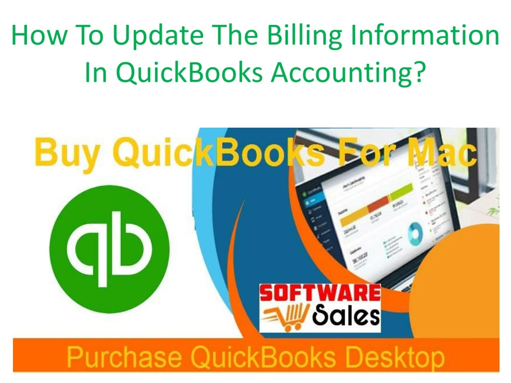 how to update the billing information