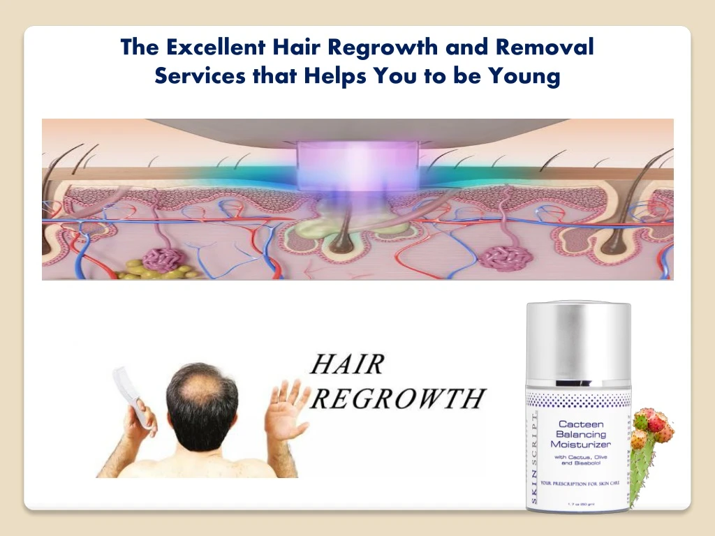 the excellent hair regrowth and removal services