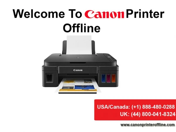 Canon Printer Offline? Call: 1 888-480-0288