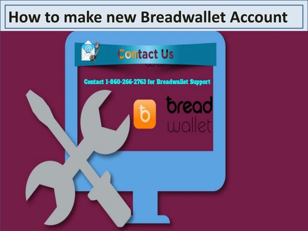 how to make new breadwallet account