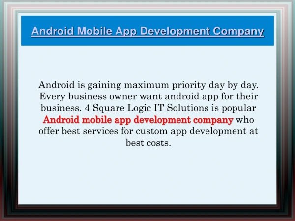 Best ios app Development Company 91-7696224488