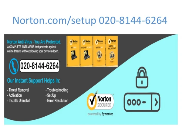 Norton/NU16 | 44-208-144-6264 | Norton.com/setup