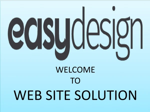 welcome to web site solution
