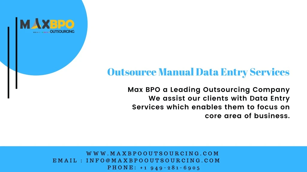 outsource manual data entry services
