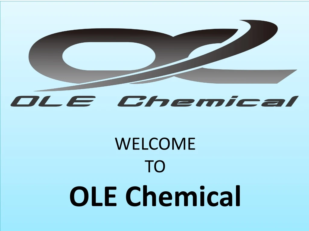welcome to ole chemical