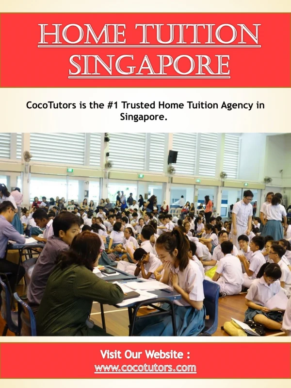 Home Tuition Singapore | Call - 65-9177-9055 | www.cocotutors.com