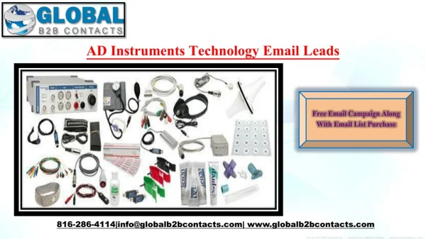 ADInstruments Technology Email Leads