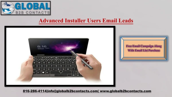 Advanced Installer Users Email Leads