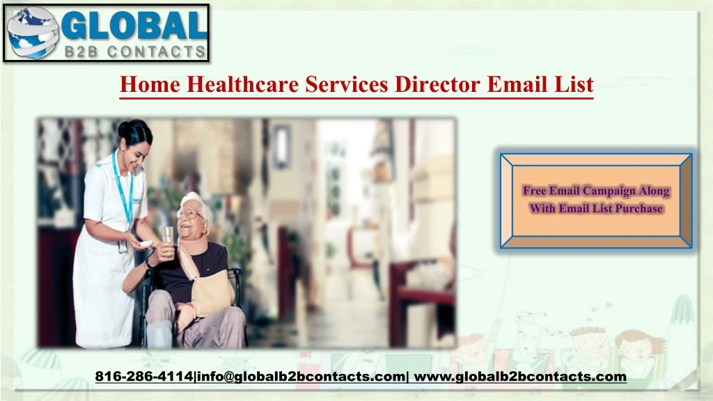 home healthcare services director email list