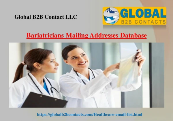 Bariatricians Mailing Addresses Database