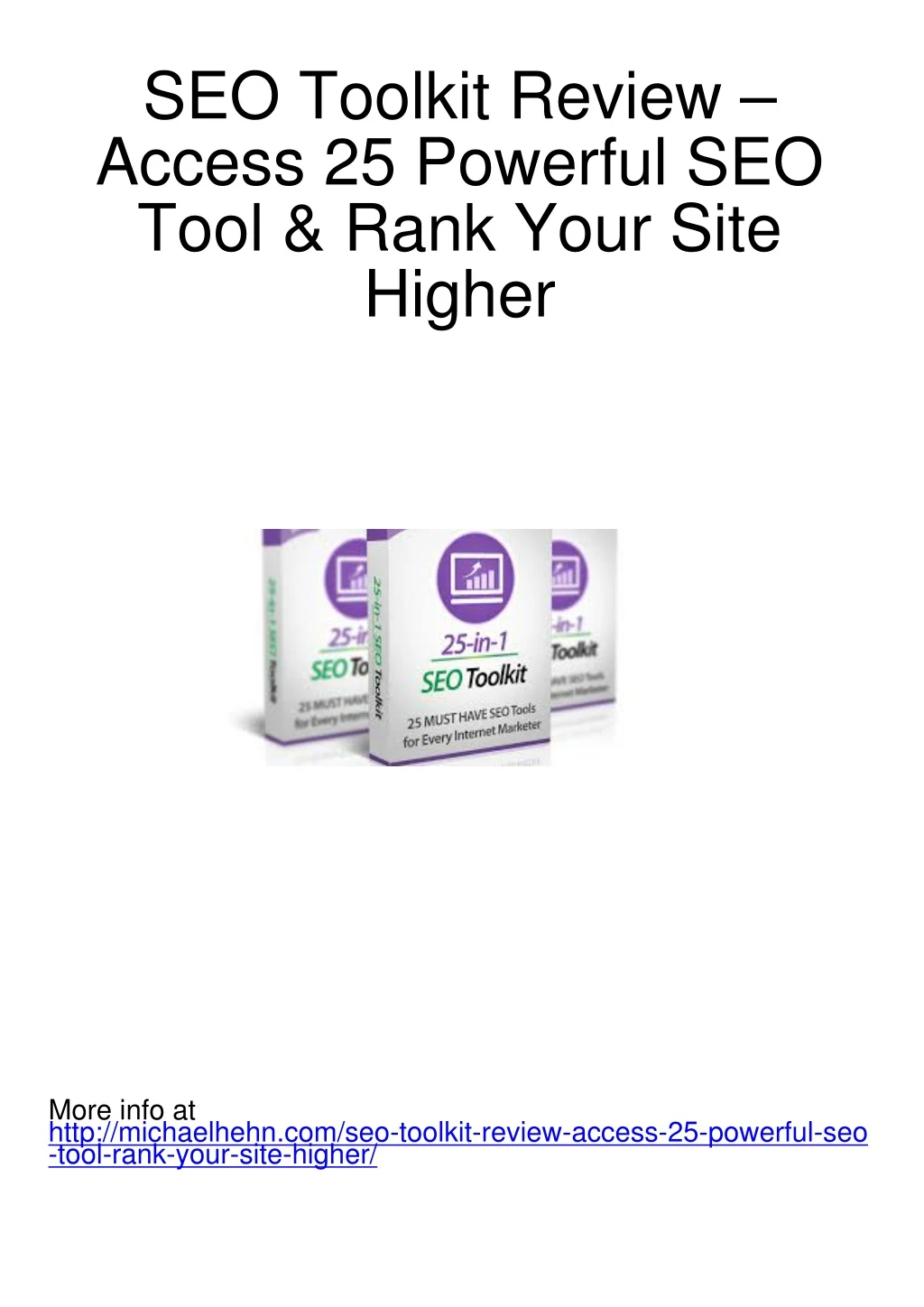 seo toolkit review access 25 powerful seo tool