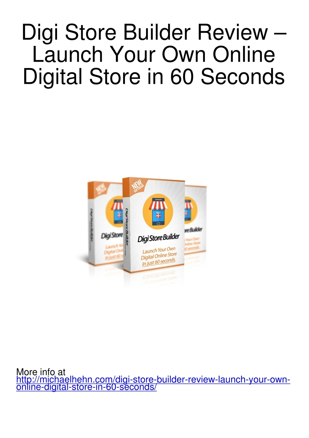 digi store builder review launch your own online