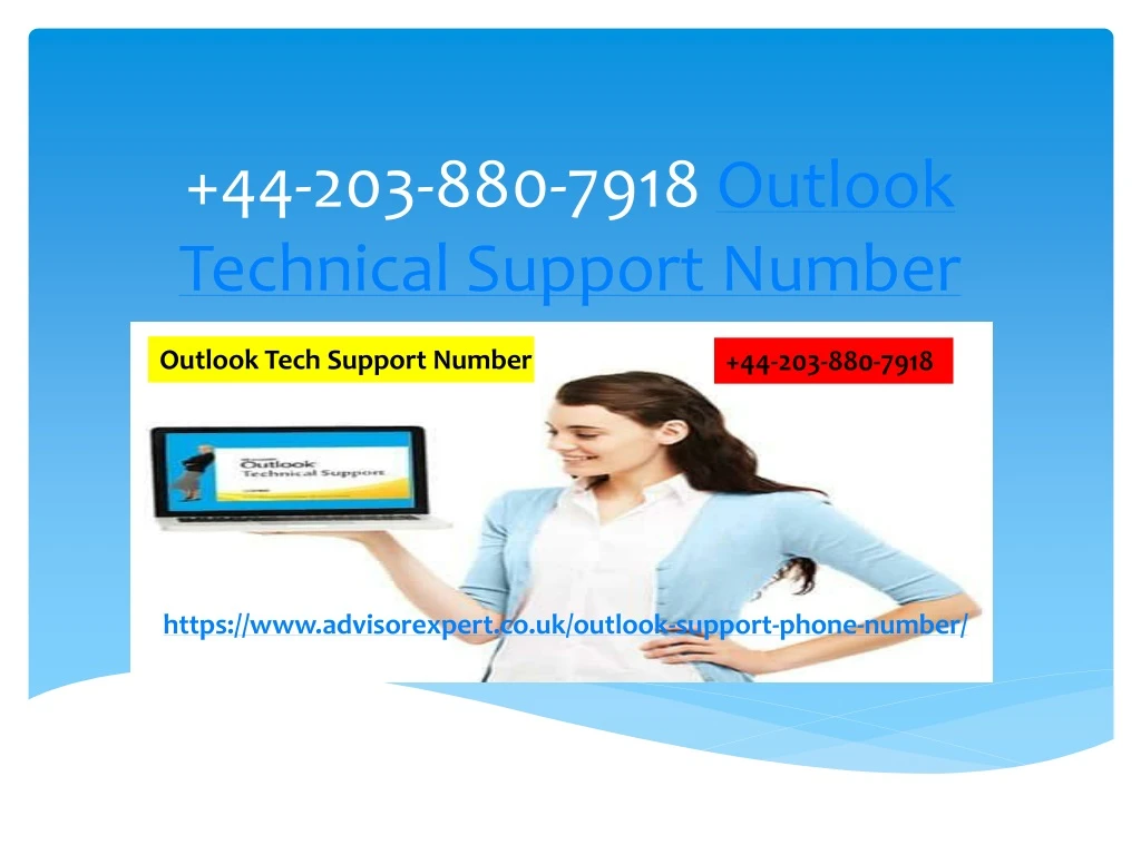 44 203 880 7918 outlook technical support number
