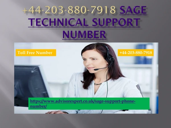 44-203-880-7918 Sage Technical Support Number