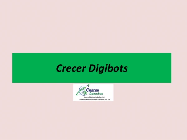 Crecer Digibots India