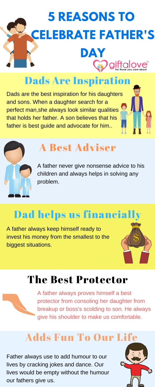 Top 5 Reasons to Celebrate Father's Day