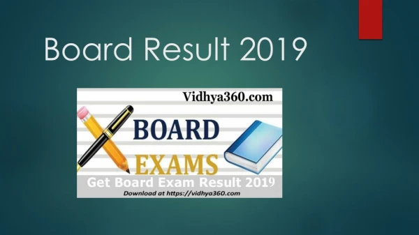 Board Result 2019 - Check 10th & 12th Board Exam Result By Roll No