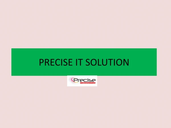 Precise IT Solutions
