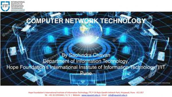Computer Network Technology - Department of Information Technology