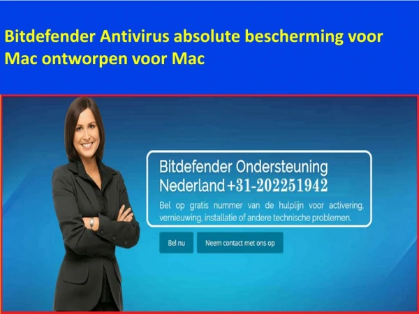 Bitdefender Antivirus absolute bescherming voor Mac ontworpen voor Mac