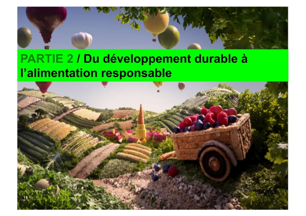 partie 2 du d veloppement durable l alimentation