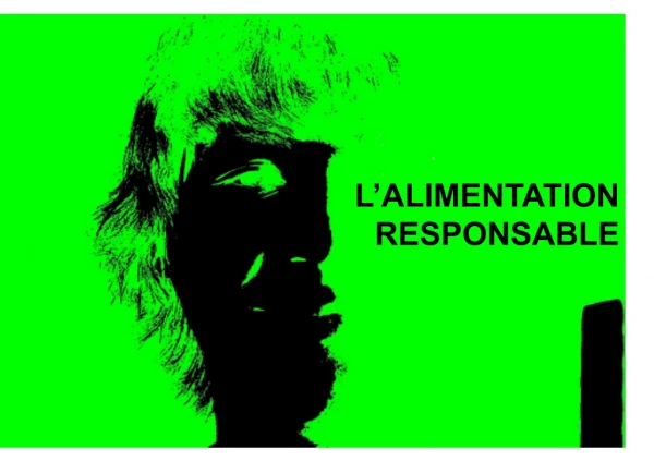 l alimentation responsable