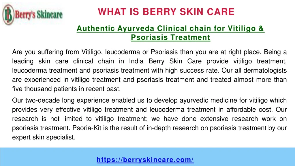 what is berry skin care