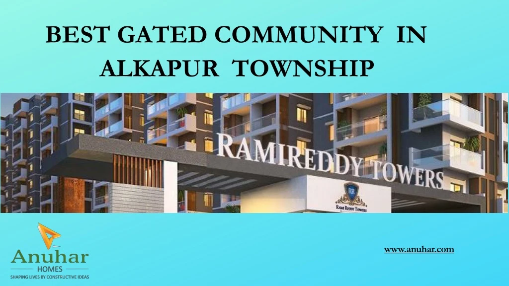 best gated community in alkapur township