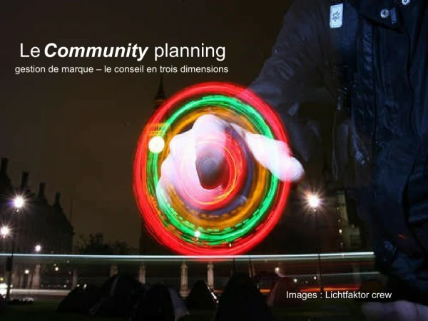 community planning gestion de marque le conseil
