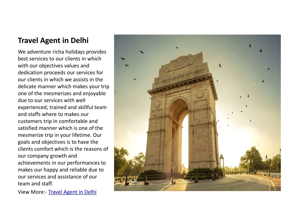 travel agent in delhi