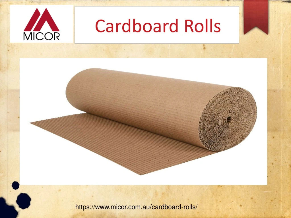 cardboard rolls