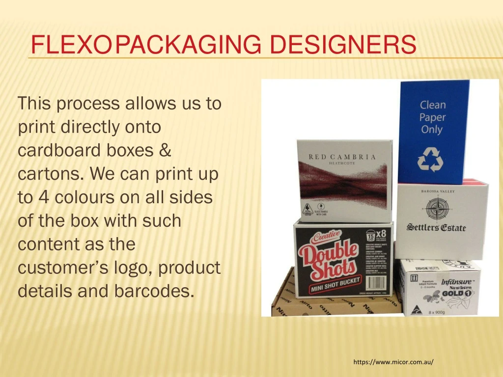 flexo packaging designers