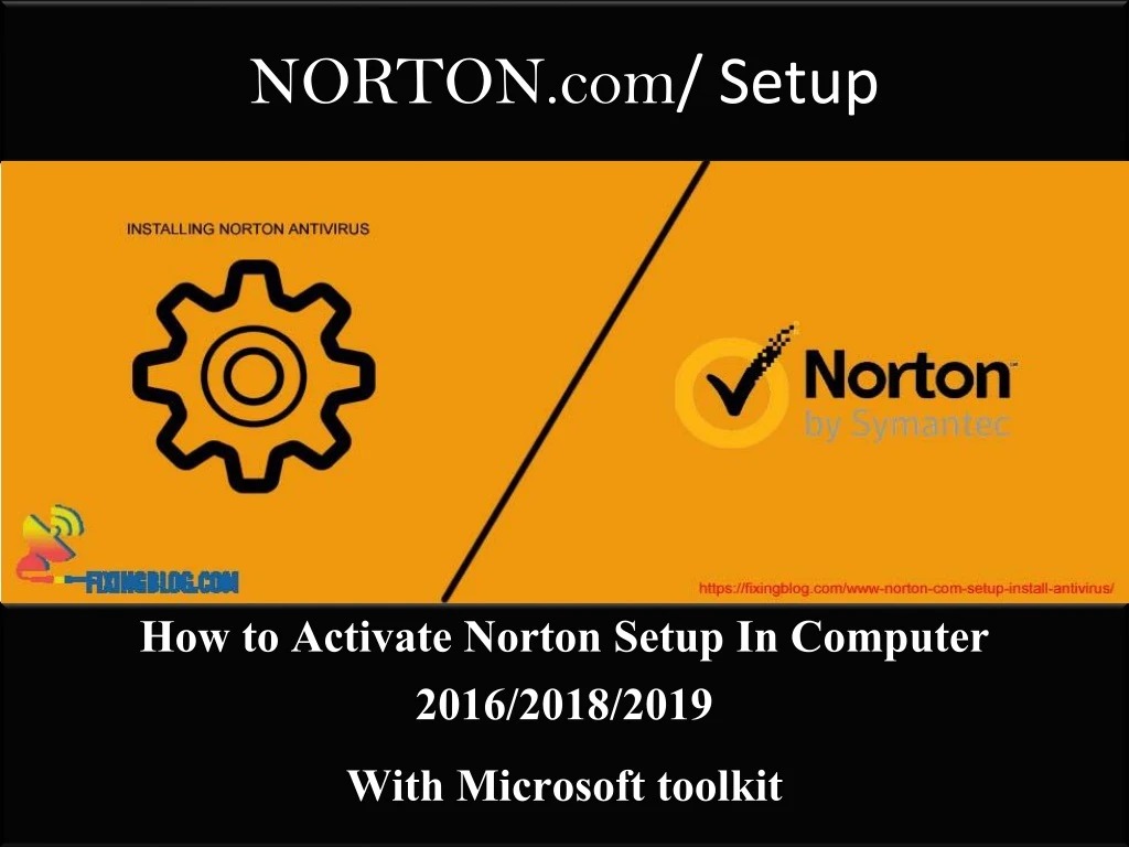 norton com setup