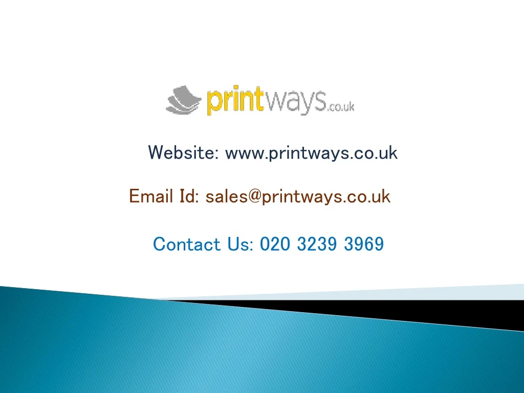 website www printways co uk