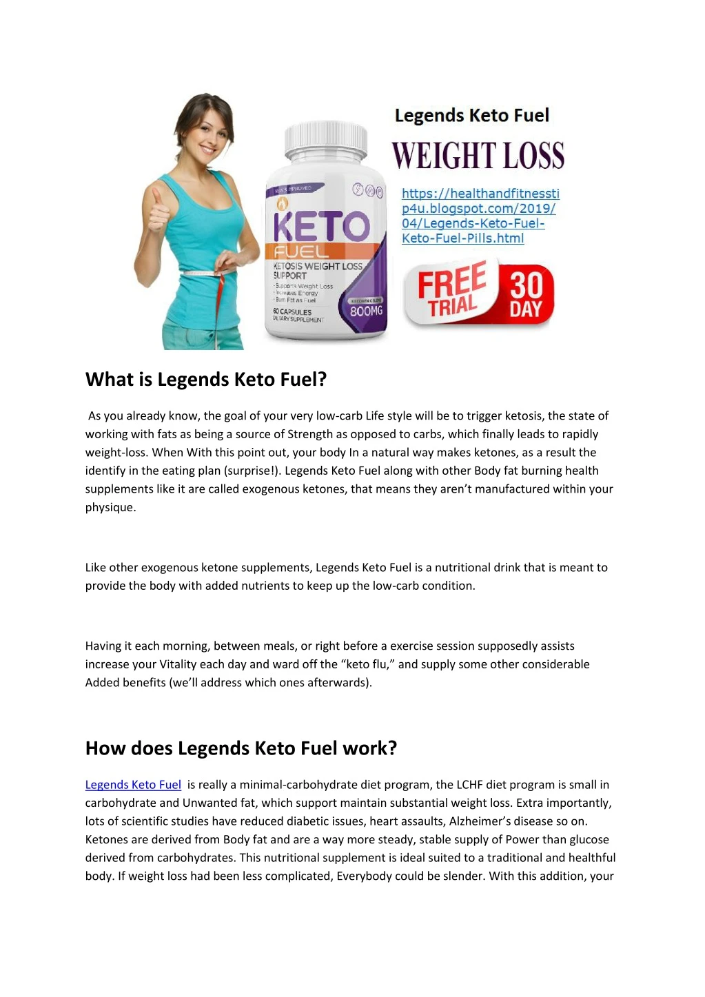 what is legends keto fuel