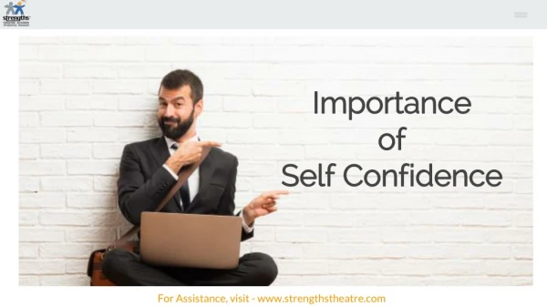 Importance of Self Confidence
