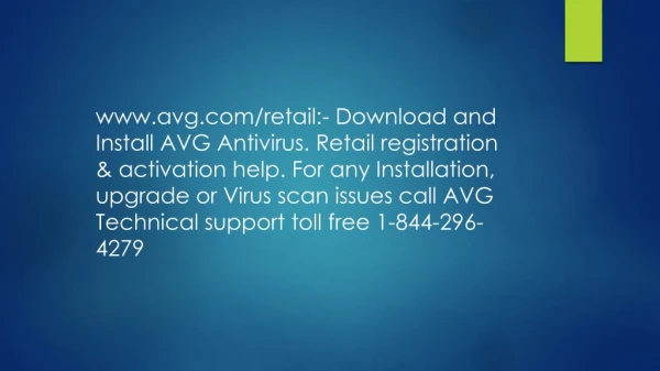 www.avg.com/retail | AVG retail Registration | AVG